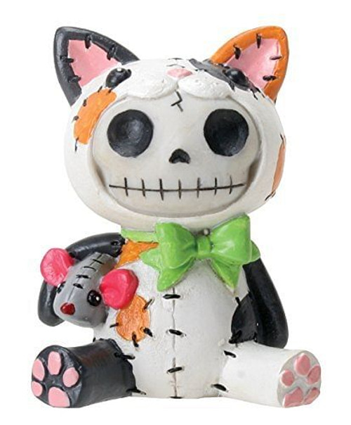 Furrybones Calico Mao Mao Skeleton in Kitty Cat Costume