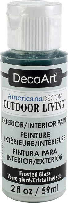 DecoArt Outdoor Living 2oz Frosted Glass