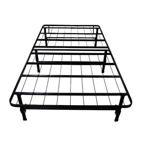 King size Black Metal Platform Bed Frame