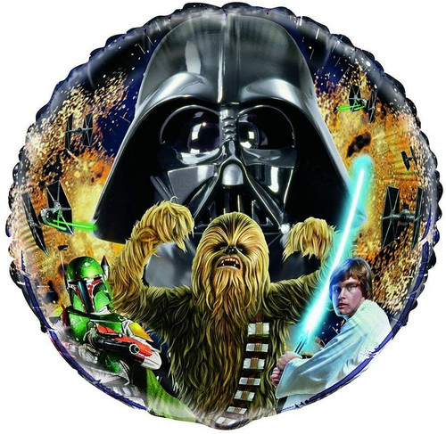 Star Wars Classic Round Foil Balloon 18 Inch