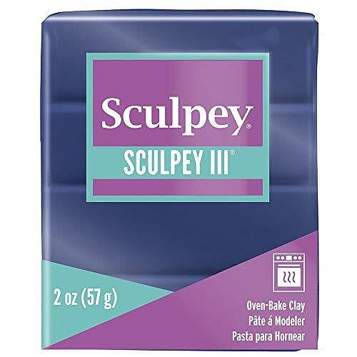 Sculpey III Polymer Clay Navy Pearl