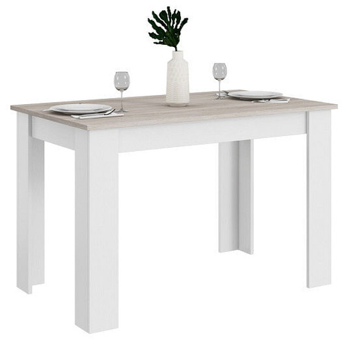 47 Inches Dining Table for Kitchen and Dining Room-Dark Gray