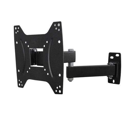 MegaMounts Full Motion, Tilt and Swivel Single Stud Wall Mount for 17- 42 Inch  LCD, LED, and Plasm