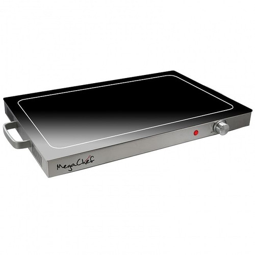 MegaChef Electric Warming Tray, Food Warmer, Hot Plate, With Adjustable Temperature Control, Perfec