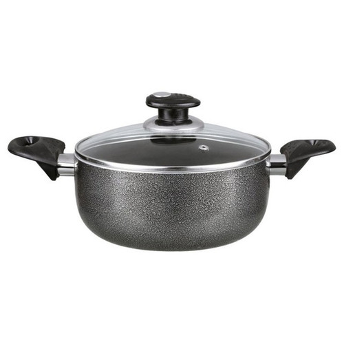 Brentwood Dutch Oven Aluminum Non-Stick 8.5 Qt-Gray