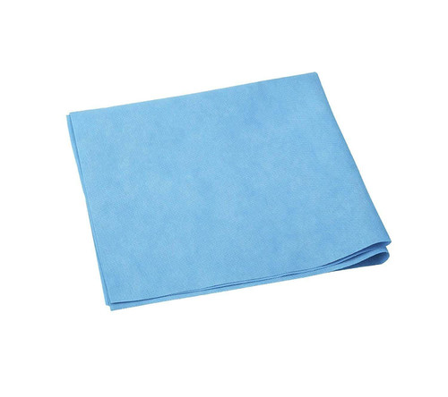 Sterilization Wraps 36" x 36" in Bulk. Pack of 125 Blue Non-Woven Pads for Surgical Instruments; Eq