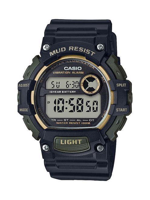 Casio Mud and Water Resistant....