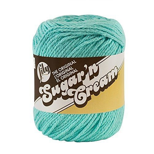 Lily Sugar'n Cream Yarn - Solids Seabreeze