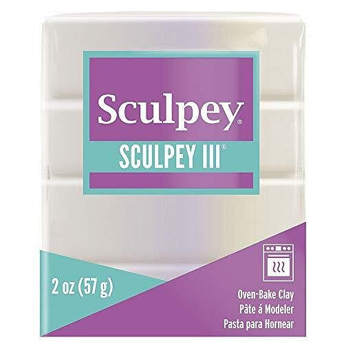 Sculpey III Polymer Clay Pearl 2oz