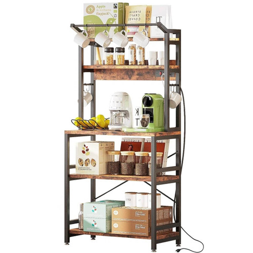 Modern Heavy Duty Baker's Rack Kitchen Living Room Office Shelving Unit Modern Heavy Duty Baker's Rack Kitchen Living Room Office Shelving Unit