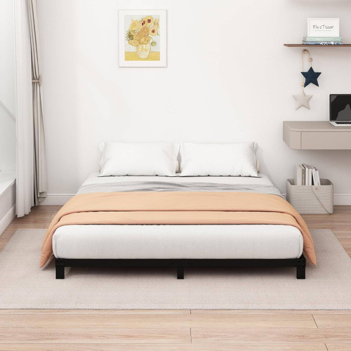 California King 5-inch Heavy Duty Metal Bed Frame with 3,000 lb. Weight Capacity