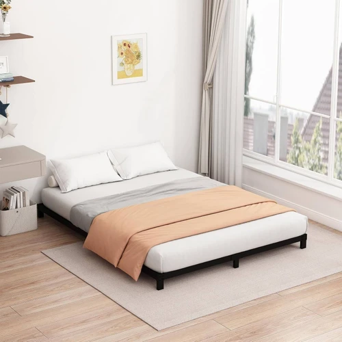 Full size 5-inch Heavy Duty Metal Bed Frame with 3,000 lb. Weight Capacity