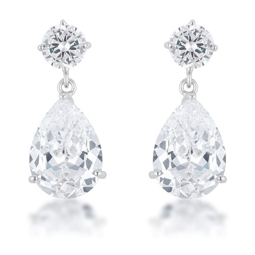 Shimmering CZ Earrings