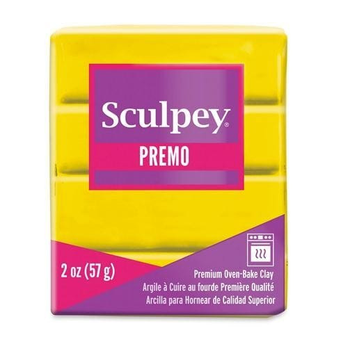 Sculpey Premo Polymer Clay Cadmium Yellow Hue