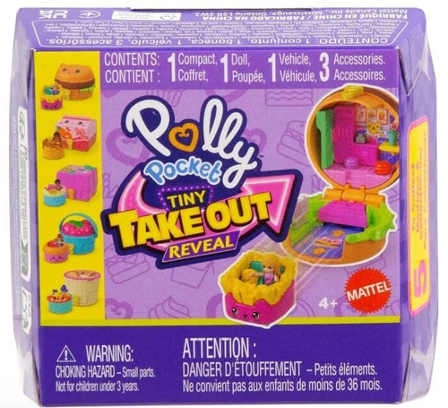 Polly Pocket Tiny Take Out Reveal Micro Dolls Asst