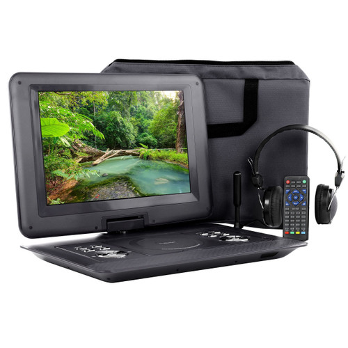 Trexonic 14.1 Inch Portable DVD with TV Tuner Player with Swivel TFT-LCD Screen and USB,SD,AV,HDMI 