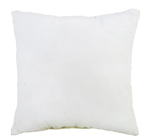 18" X 18" White Zippered Quatrefoil Indoor Outdoor Throw Pillow