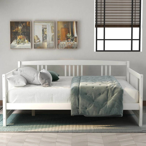 Full size Daybed in White Wood Finish