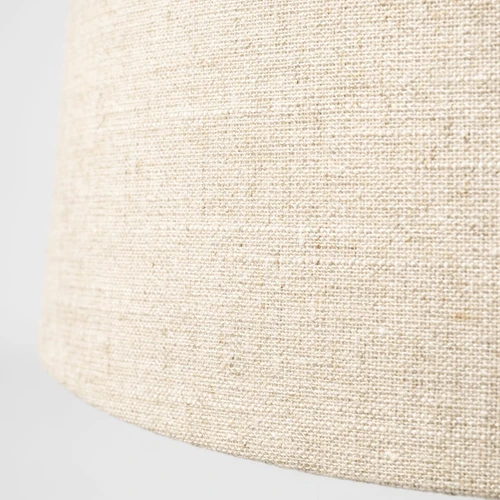 26" Beige Lamp Base LED With Champagne Shade