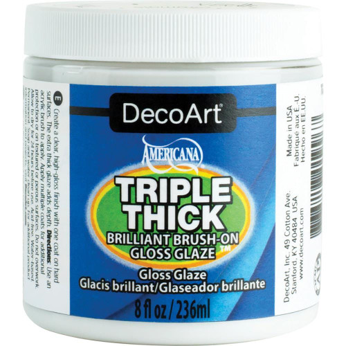 Triple Thick Brilliant Brush-On Gloss Glaze