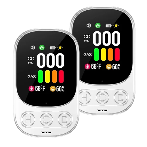 Plug In Combined Gas and Carbon Monoxide Detector, 3 Piece Set
