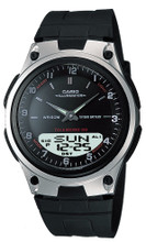 Casio Forester AW80-1AV Orologio Uomo, Analogico-digitale, Cassa In Acciaio, Batteria 10 Anni