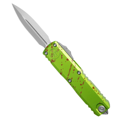 Microtech UTX-85 D/E Gen IV OTF Automatic Knife Zombie-Tech (3.1" Stonewash)