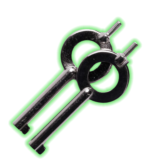 Handcuff Key Two Pack