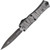 Microtech Hera II Mini D/E SS Mummy Wrap Brushed Metal (2.9" Dark Stonewash)