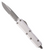 Microtech UTX-85 S/E OTF Automatic Knife Natural Clear Al (3.1" Apoc Serr)
