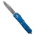 Microtech UTX-85 S/E OTF Automatic Knife Blue (3.1" Apocalyptic) 231-10APBL