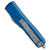 Microtech UTX-85 S/E OTF Automatic Knife Blue (3.1" Apocalyptic) 231-10APBL