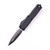 Microtech UTX-85 Gen IV D/E OTF Automatic Knife Black Aluminum (3.1" Black)
