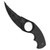 Station IX La Griffe 5 Fixed Blade Knife Black G-10 (3" Black Stonewash)