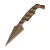 Stroup Knives Ultralite Non Metallic Dagger Fixed Blade Knife (3.25")