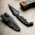 Stroup Knives Ultralite Non Metallic Dagger Fixed Blade Knife (3.25")