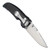 Hogue Knives EX01 Knife Black Aluminum Handle Drop Point Blade (4" Tumble Plain)