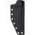 Station IX Number Twelve Kydex sheath back with multiple mounting hole options