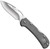 Buck Mini SpitFire Lockback Knife Gray (2.75" Satin) 0726GYS