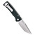 Chaves Redencion Auto full knife front angle with skull pocket clip visible, stainless steel drop-point blade, automatic deployment button - Pro-Tech Chaves collaboration knife