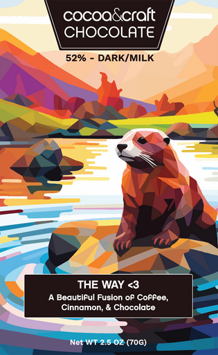 The Way <3 – Coffee, Cinnamon & Chocolate Bar | Cocoa & Craft