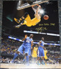 Nik Stauskas Michigan Wolverines NCAA Autograph 16x20 Photo Slam Dunk Inscribed POY