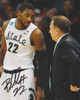 Branden Dawson 11x14" Autographed Photo w/ Tom Izzo Michigan State Spartans NCAA