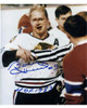 Bobby Hull Autographed Bloody Face 8x10 Photo