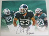 Chris Frey #23 Michigan State Spartans OLB Collage Signed 11x14 Photo ~ Go Green