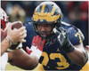 Maurice Mo Hurst Jr. UM University Michigan Autographed Signed 16x20 Photograph