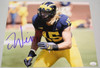 Chase Winovich Auto U M Michigan Wolverines 11x14 Photo ~ Signed & JSA Certified