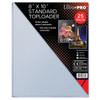 8x10 Standard Toploader Sealed Pack of 25 ~ Ultra Pro ~ 8"x10" Photo Topload