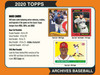 2020 Topps Archives Baseball Hobby Box