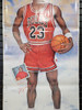 Michael Jordan Chicago Bulls 1988 Growth Chart Poster 76"x35" Chicagoland Chevy